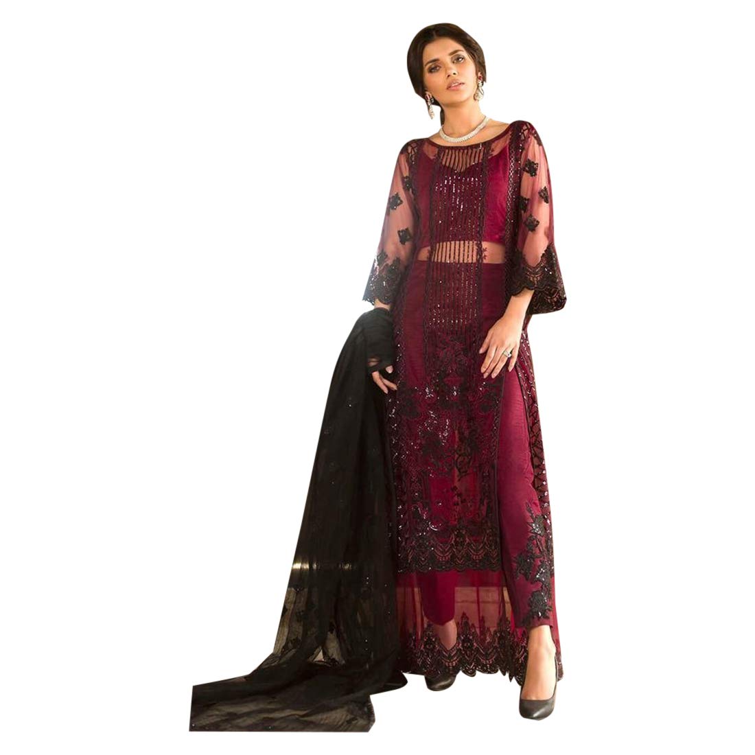 open lace back dress ALARA main image 1