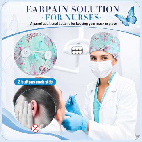 Image of Unitype 4 Nurse Caps Women