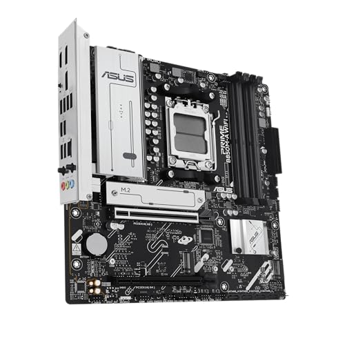 Image of ASUS Prime B850M-A WiFi-CSM AMD AM5 B850 mATX Motherboard, DDR5, PCIe 5.0 Ready, 3X M.2, Wi-Fi 6E, 2.5Gb LAN, DisplayPort, HDMI, USB Type-C, ASUS Control Center Express Remote IT Management