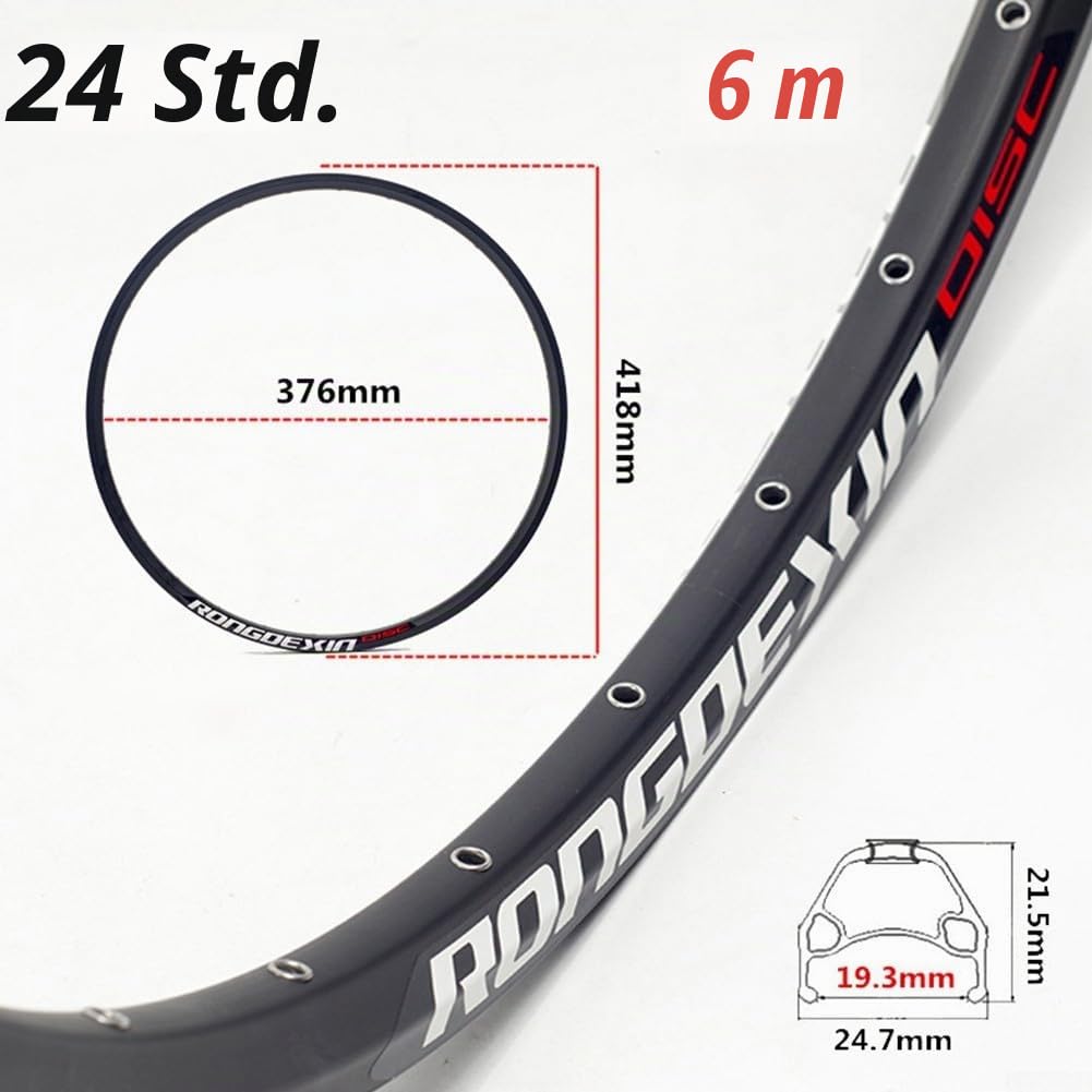 Anpassbare Optionen erhältlich in einer 50,8 cm (20 Zoll) Fahrradfelge für verbesserte Fahrdynamik (36 Löcher B)