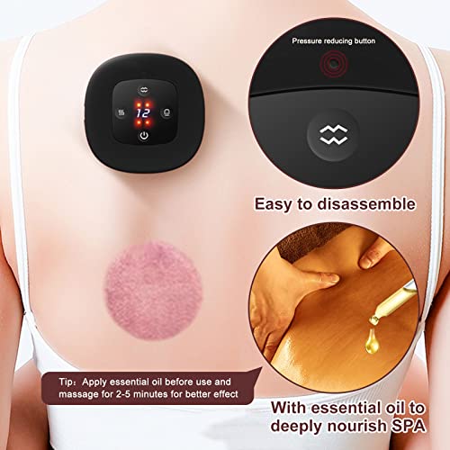 Orfonbi Smart Dynamic Cupping Therapy Set, 4-In-1 Vacuum Gua Sha Electric Cupping Massager With Red Light Therapy For Pain Relief, Knots, Aches And Massage (Green) #TOP4