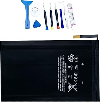 A1445 Battery Compatible with iPad mini 1 1st Generation iPad mini A1432 A1454 A1455 A1445 3.72V 4440mAh 16.5Whr with Installation Tools