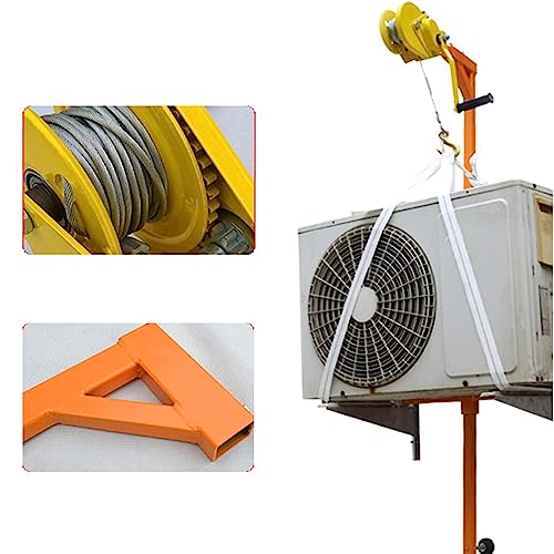 Winche manual resistente para instalación de aire acondicionado miniatura 2
