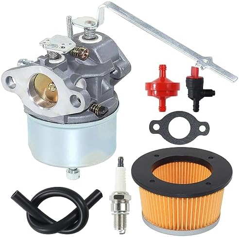 FULAIGE 632615 Carburetor Replaces 631918, 631923, 632208, 632589 for Tecumseh H30, H35, H50, HS40 Engines, 4HP, HS50, 5HP Snow Blowers, 3.5HP Motors, Craftsman 580757350, 580751350 Pressure Washers