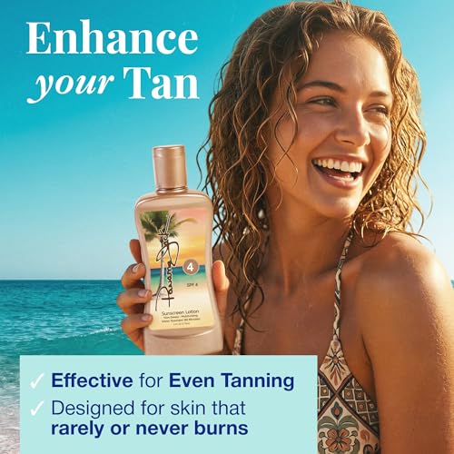 Image of Panama Jack Sunscreen Tanning Lotion, SPF 4, 6 OZ (Pack of 1)