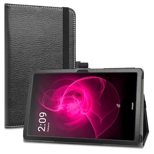 Housse T-Mobile REVVL TAB 5G fine anti-choc avec rabat ajustable pour tablette 10.36" 2023