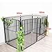 Heavy Duty Dog Crate Indoor Dog Pen Extra Large Space Free Combination Thick Wire Collapsibles Animal Pen Suitable for All Types of Dogs Black 6 Pieces(Black,200 * 100 * 120cm)