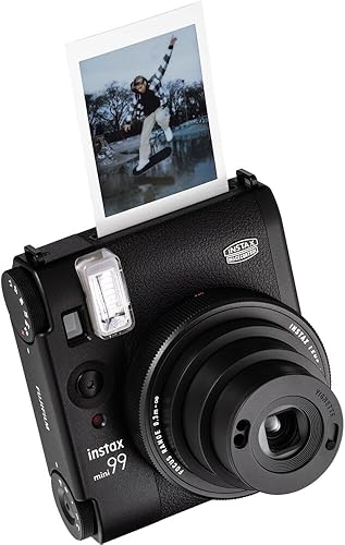 Miniatura 2 de Fujifilm Paquete de cámara instantánea Instax Mini 99 con película instantánea Fuji Instax Mini (20 hojas) + funda de transporte compatible con