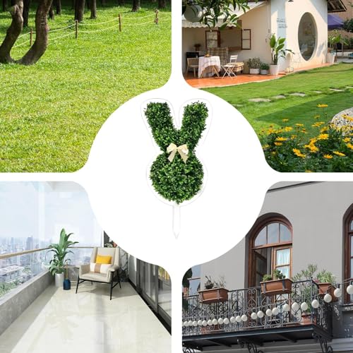 Decoración topiary artificial realista para exterior e interior de casa 5