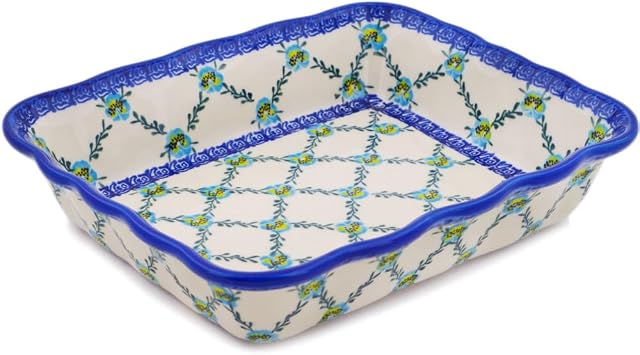 Polmedia Polish Pottery Rectangular Baker - Thumbnail 4