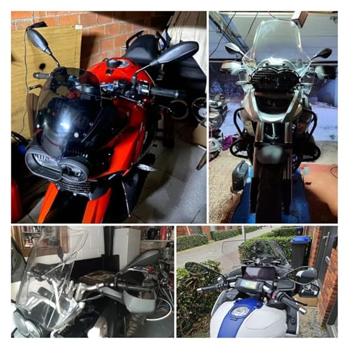Espejos Retrovisores Laterales de alta estabilidad para motocicletas 4