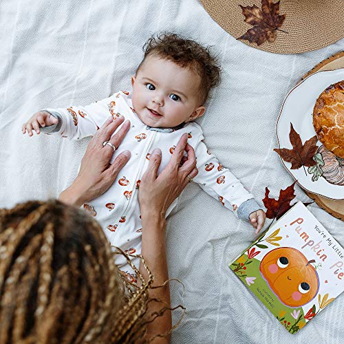 Image of Burt's Bees Baby unisex-baby Sleep & Play, Organic One-piece Romper-jumpsuit Pj, Zip Front Footed Pajama
