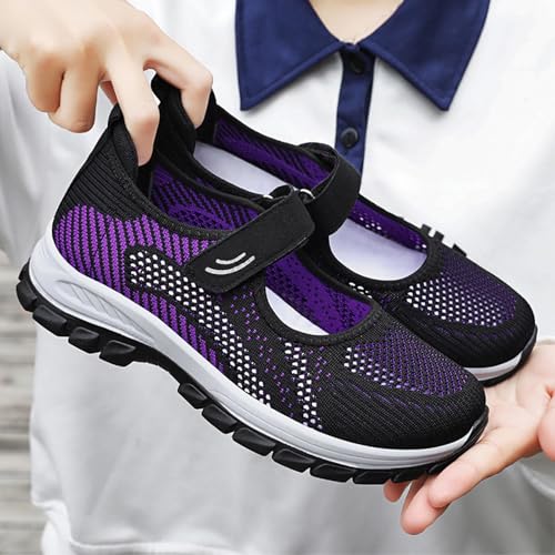 Chaussures décontractées pour femmes plates durables à scratch