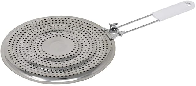 BaiNuo Heat Diffuser - Stainless Steel Heat Spreader Plate, Double Thickening Heat Diffuser for Glass Cooktop, Heat Diffuser for Electric and Gas Stovetop, (8.25 x 15.75inches)