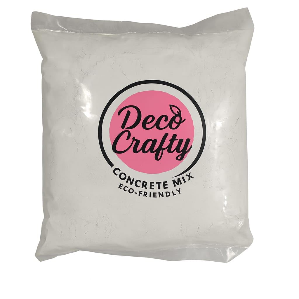 DC Eco Casting Powder for Concrete Jar for Strong & Smooth Easy to Use, Eco-Friendly & Durable Material Perfect for DIY Crafts, Candle Jars & Home Décor 2KG-image-6
