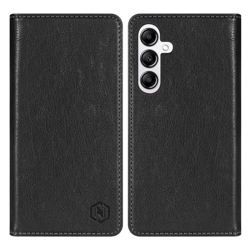 Neiye Compatible with Samsung Galaxy A15 5G Wallet Case with RFID Blocking Card Slots Magnetic Closure Protective Flip PU Leather Stand Phone Cover for Galaxy A15 Case Wallet(6.5 inch-Black)