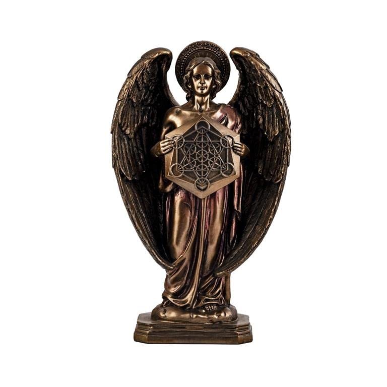 Figurine Angel Metatron résine 40 cm symbole de protection et harmonie pour le foyer