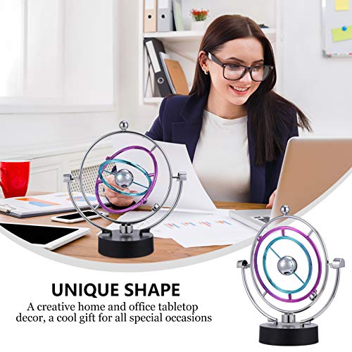 KESYOO Movimento Perpétuo Escultura de Mesa Brinquedo Balançando Bola Magnética Arte Ciência Requint