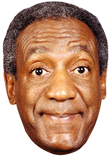 FoxyPrinting Bill Cosby JB Actor Movie Tv Celebrity Cardboard Party Face Mask Fancy Dress