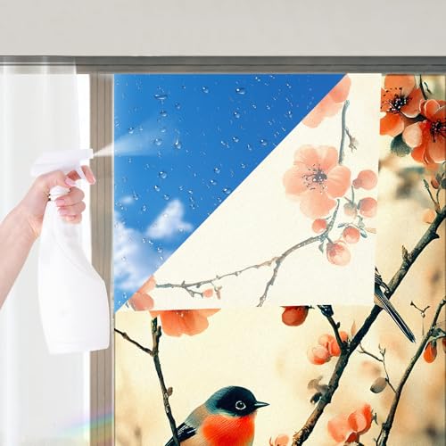 Vinilo decorativo para ventana con diseño de aves miniatura 5