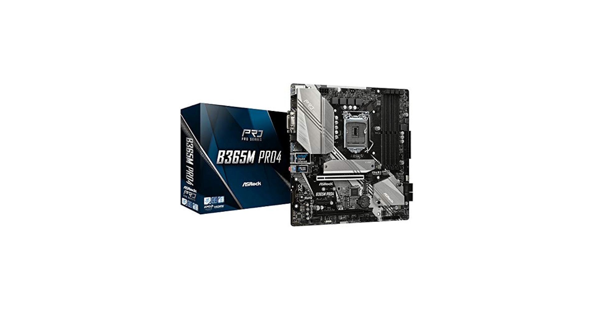 マザーボード B365M Pro4 - ASRock Amazon.com: ASRock B365M PRO4 LGA1151/ Intel B365/ DDR4