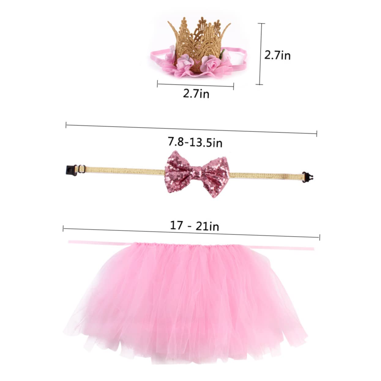 Beavorty Set Di 12 Costumi Divertenti Per Cani Con Cravatta Copricapo Vestiti Per Cani E Accessori Per Feste