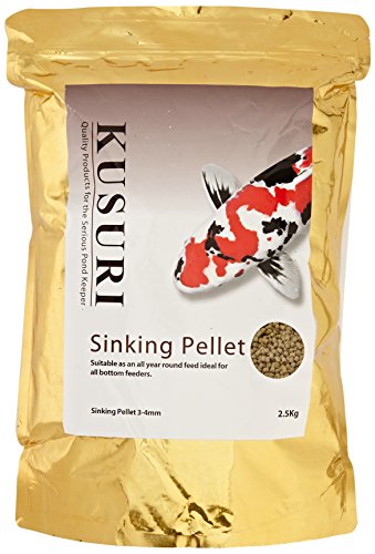Kusuri Koi Food  Kusuri, Sinking 4mm, 2.5KG, , Pack of 1