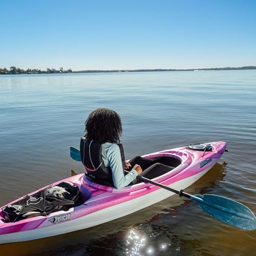 Image of Pelican Argo 100X - Recreational Sit in Kayak - Lightweight Patented Ram-X Material - Ergoform Seating System - 10 ft