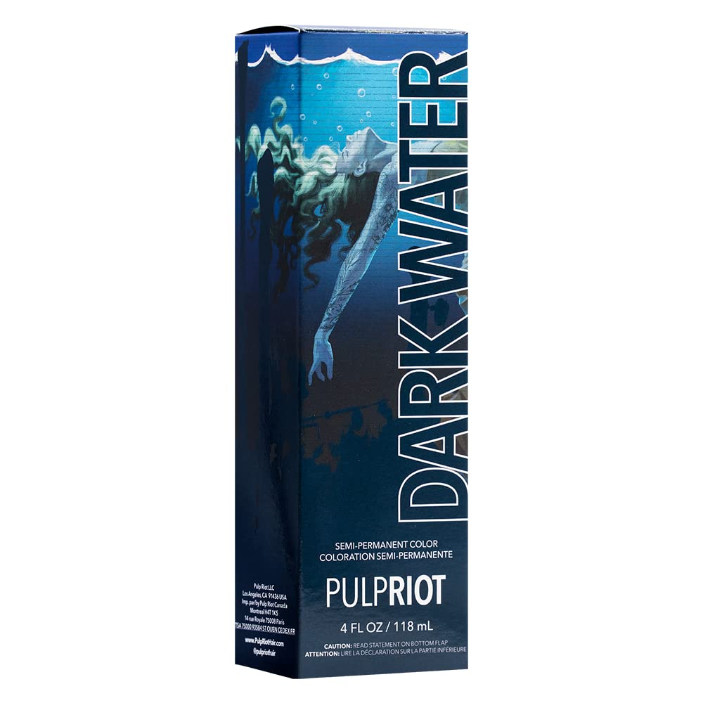 Pulp Riot Semi-Permanent Hair Color Shadow Collection 118ml - Dark Water