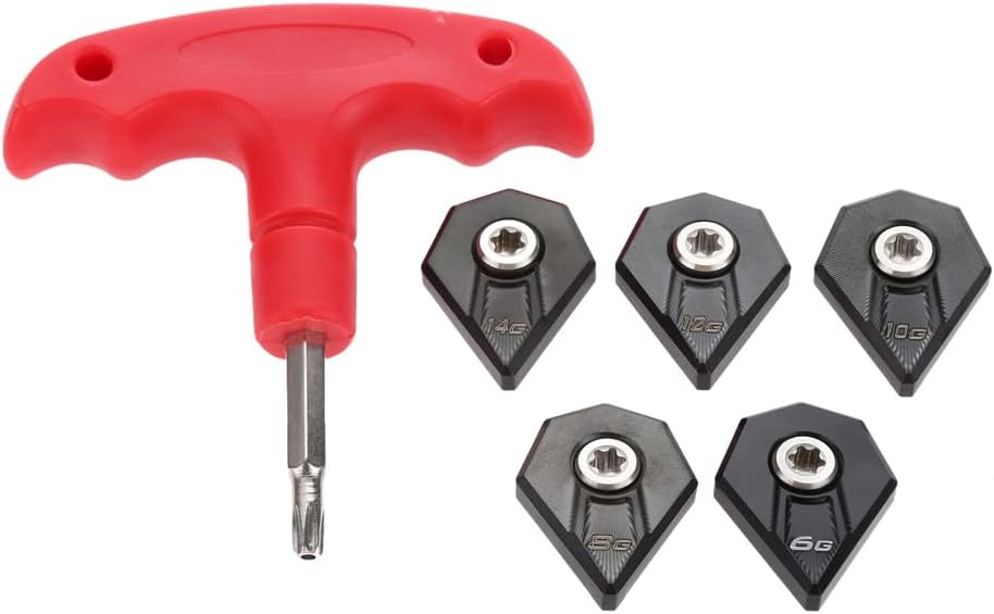 Golf Weights Wrench Kit Compatible with Cobra F9 (6g 8g 10g 12g 14g) + 1pc Wrench +1pc Case