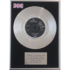 The Beatles 17,8 cm Platine disque – Ticket to Ride - Les Beatles, Paul McCartney, John Lennon, RIngo Starr, George Harrison