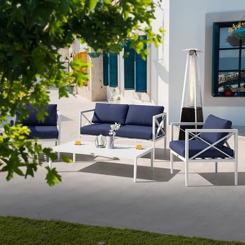 Image of Nuu Garden 48,000 BTU Outdoor Propane Patio Heater with Glass Tube, Black