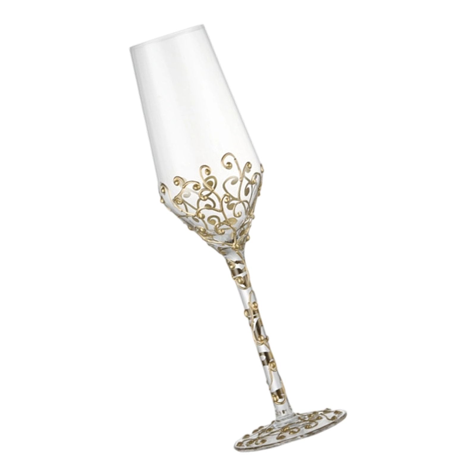 ZEPFJHE Artisanal Wine Goblets Set of 1 Premium Drinking Cups Traditional Barwares Set for Fine Beverages Elegant Wine Goblet