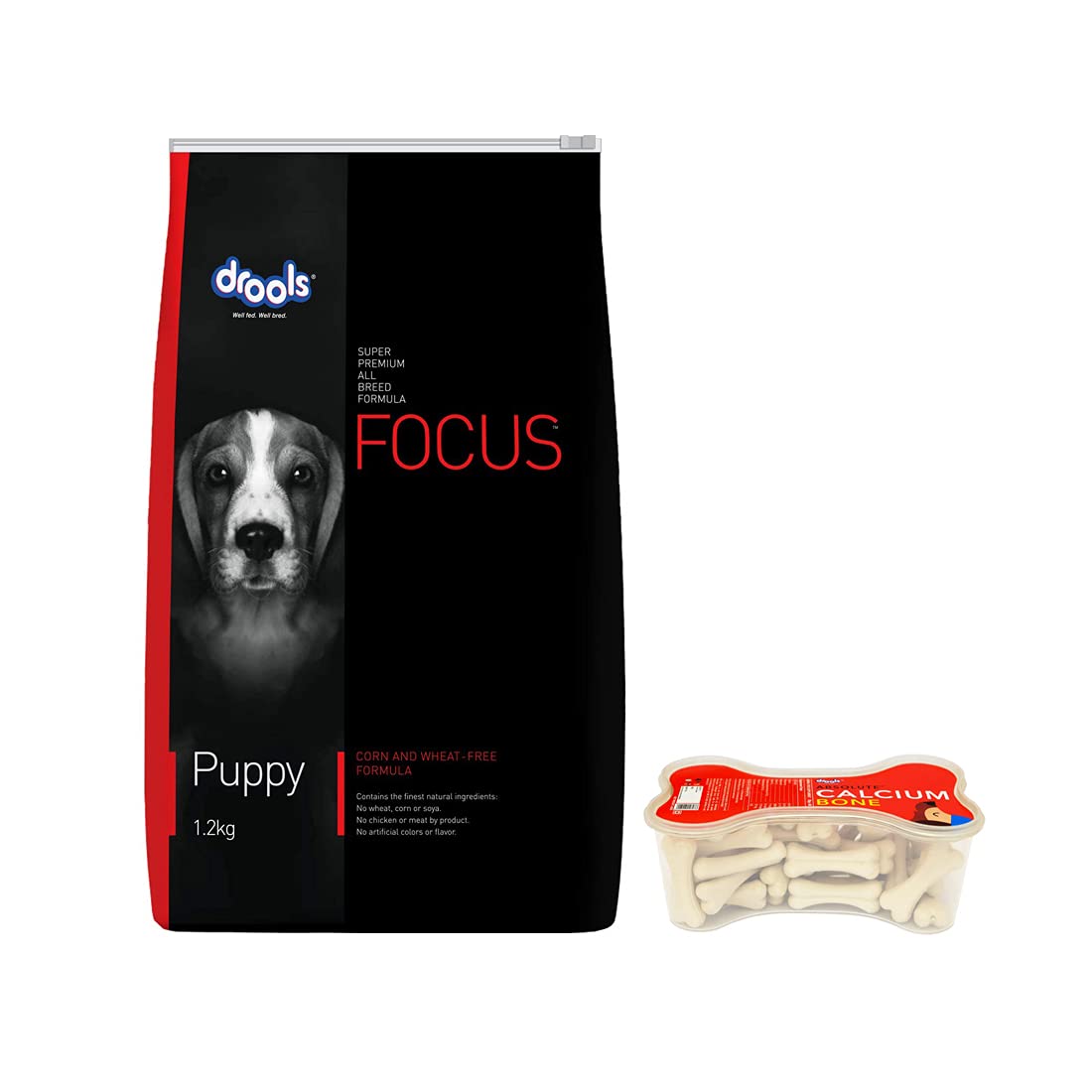 See full amazon price history chart for Drools Absolute Calcium Bone Jar (40 Pieces) + Drools Focus Puppy Super Premium Dog Food (1.2 Kg) Drools Absolute Calcium Bone Jar (40 Pieces) + Drools Focus Puppy Super Premium Dog Food (1.2 Kg) (B09CPPCY17) Amazon Price History, Amazon Price Tracker