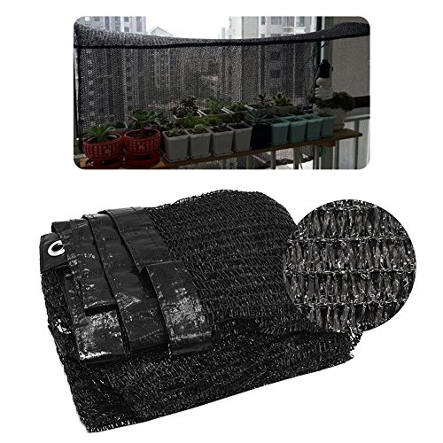 NKTM 50%-60% Sunblock Shade Cloth, Cut Edge UV Resistant Shade for Plant Cover, Greenhouse, Barn or Kennel 6.5Ft20Ft - Thumbnail 2