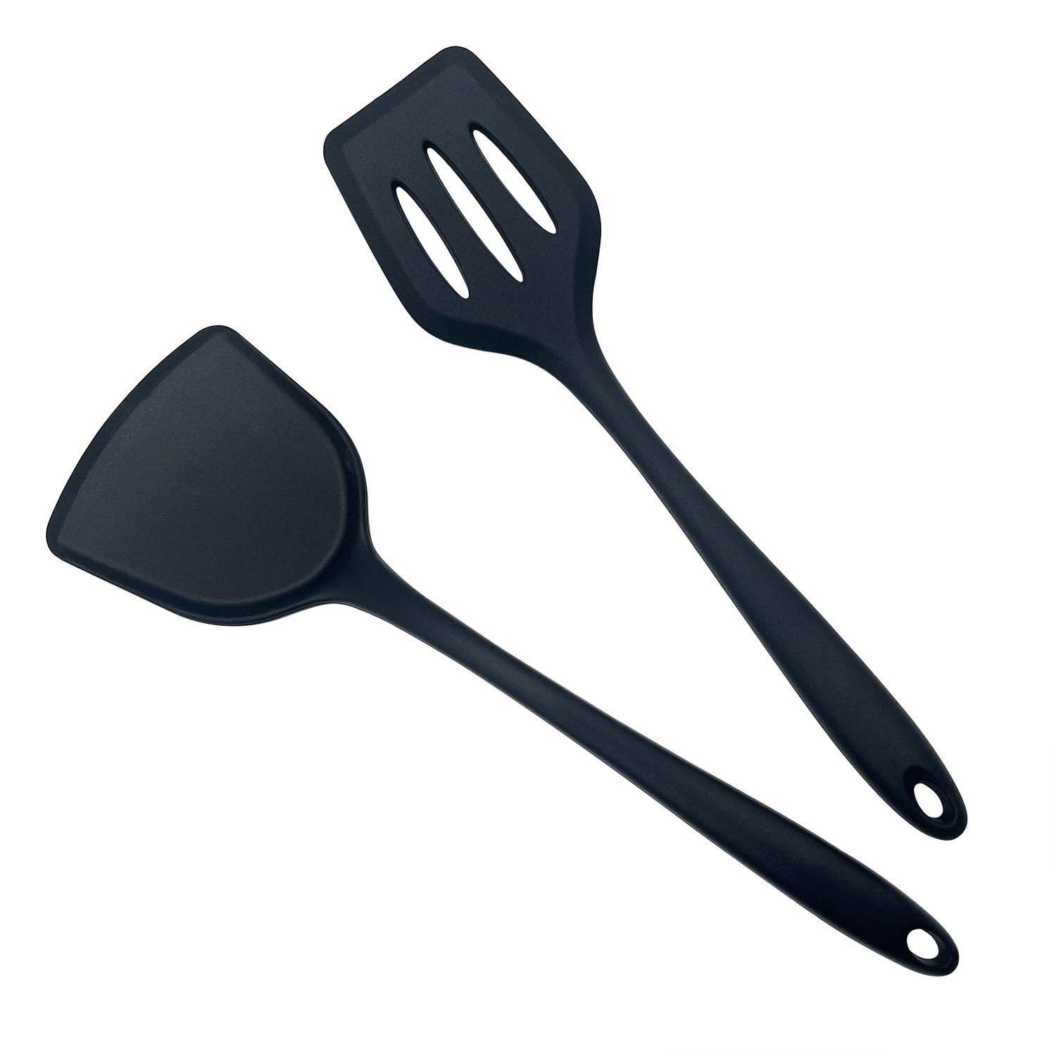 Kibon Silicone Spatula Set,High Heat Resistant Spatulas with Seamless One Piece Design,Nonstick Rubber Flippers Utensils for Baking & Cooking,BPA-Free