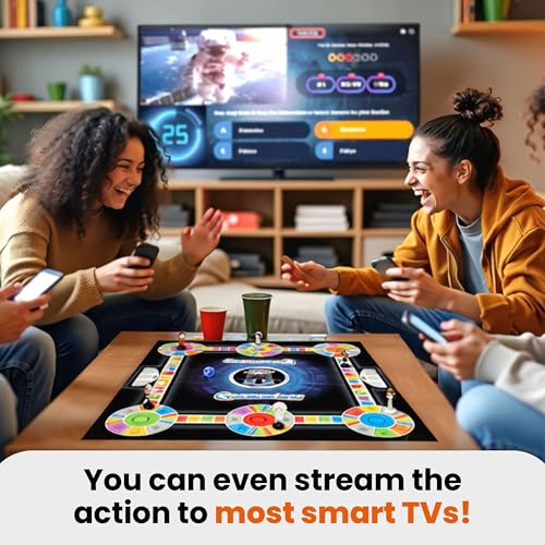 Outsmarted - The App-Connected TV Quiz-Show Board Game | Kids, Teens & Adults | Next-Level Game Night For Family & Friends | 2–24 Players | Age 8+ | 10,000+ Questions | 2025 Edition - Image 5