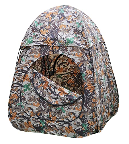 Abri avec toit camouflage JANUEL contre la pluie a l'affut