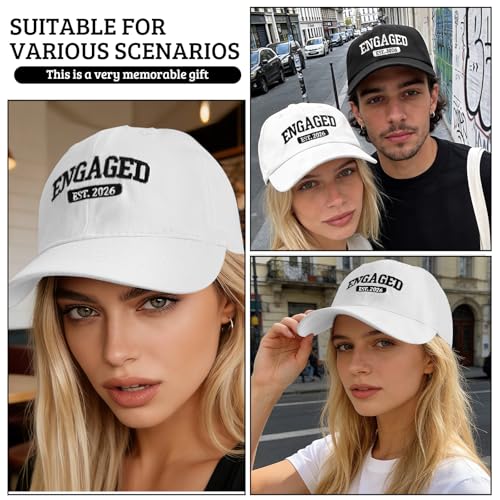 Regalo de gorro ajustable para novia miniatura 4
