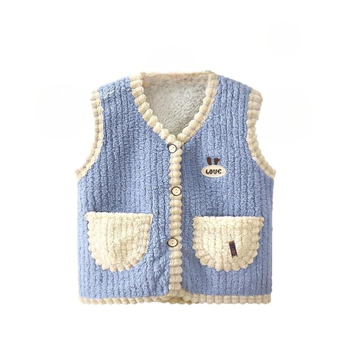 Baby Wool Jacket | Front Open V-Neck Sweater for Boys & Girls | Winter Wear | Soft & Warm | Machine Washable | Lightweight & Breathable-image-22