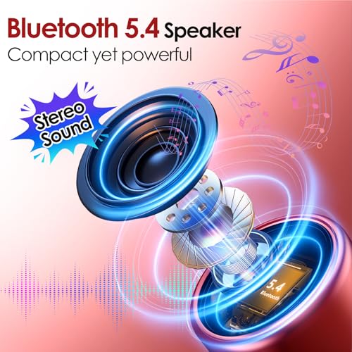 Image of Portable Bluetooth Speaker Mini Speakers, Wireless, HD Microphone
