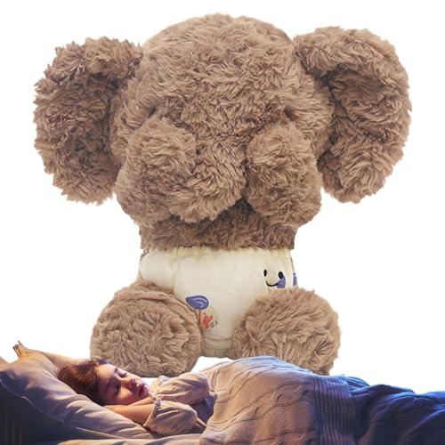 Peluche d'éléphant de 35 cm pour enfant et décoration de chambre douce