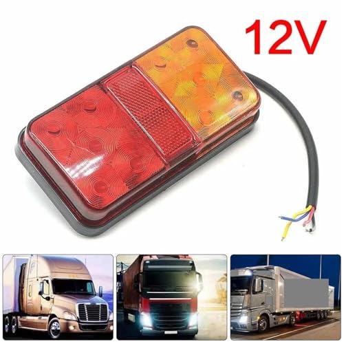 Feu arrière pour sécuriser les remorques de camion 12V - 4