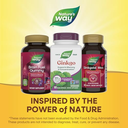 Nature's Way Ginkgo Capsules, Supports Memory & Concentration*, 120 ct - image 7