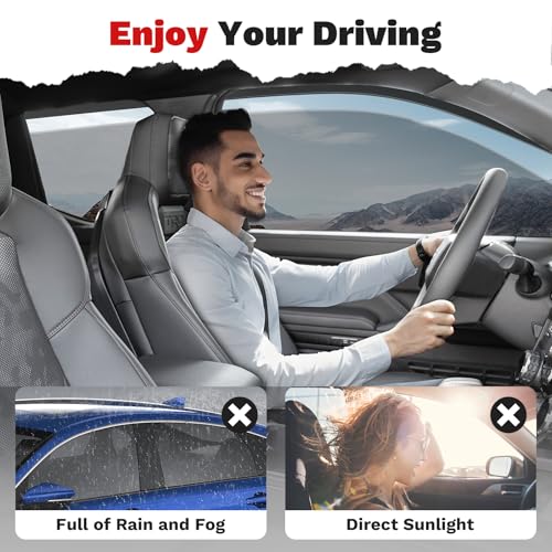Image of Canvcle Accord Rain Guards - Window Visors for Honda Accord 2023-2025 2026