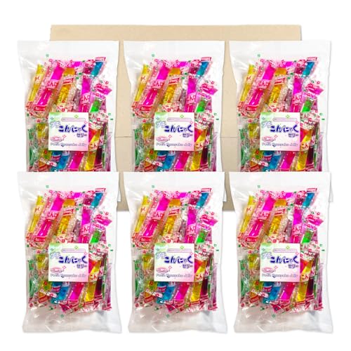 坂製菓 プチこんにゃくゼリー 500g ×6袋セット PSJBOX 業務用 ゼリー