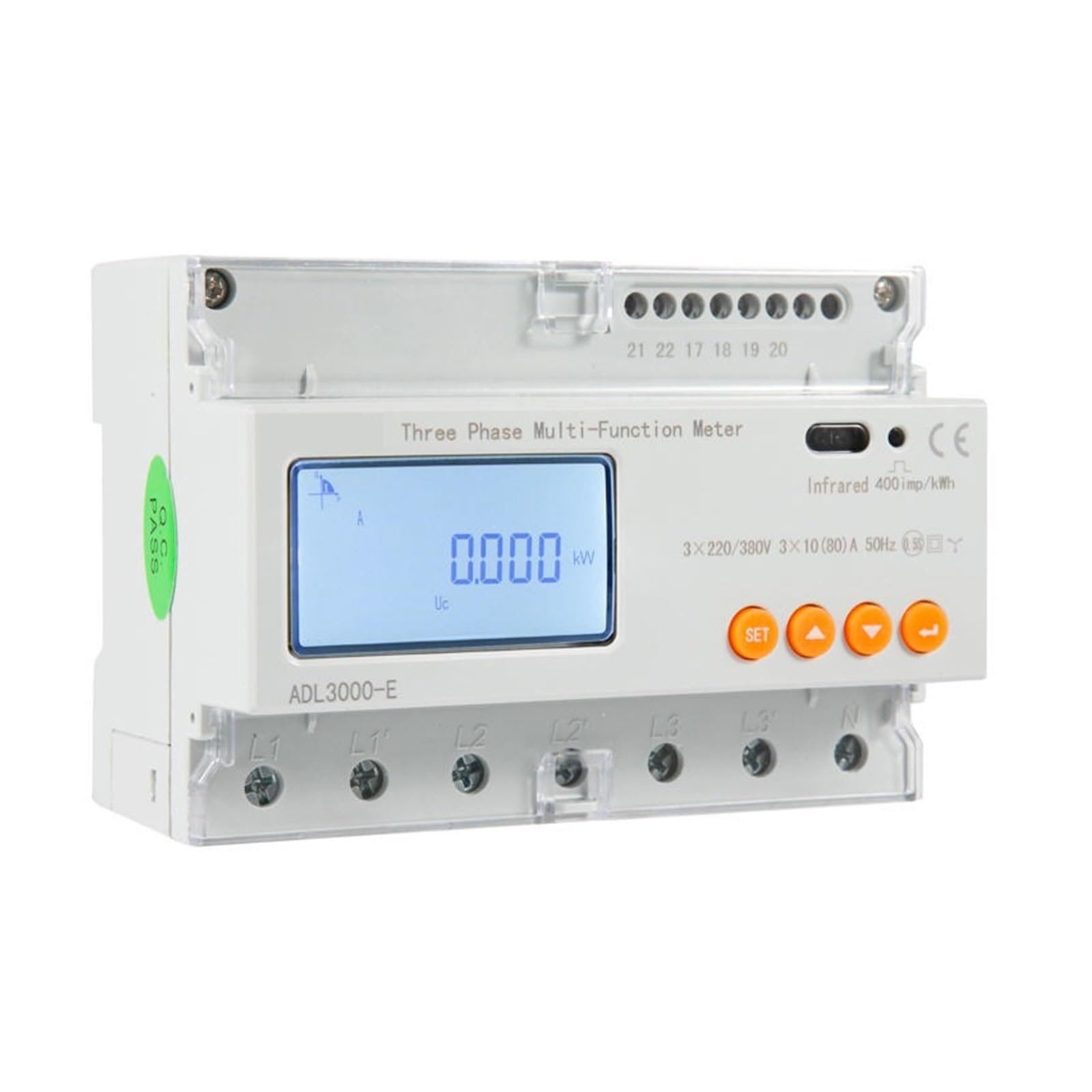 LZIKKGKI DTSD1352c Three Phase Bidirectional Energy Meter RS485 Modbus-RTU(DTSD-c 1352 5A)