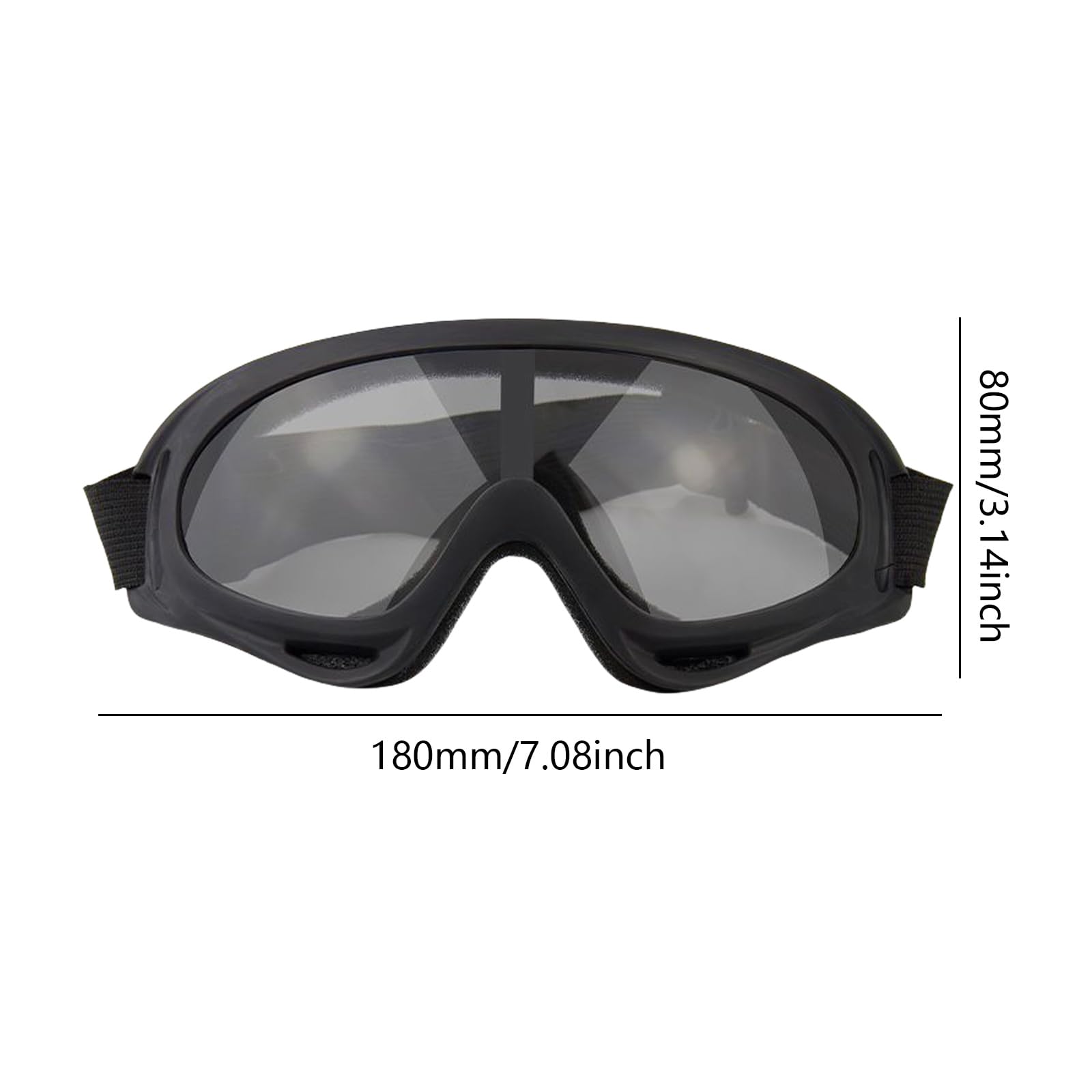 Lunettes d'extérieur coupe-vent cyclisme durables anti-sable