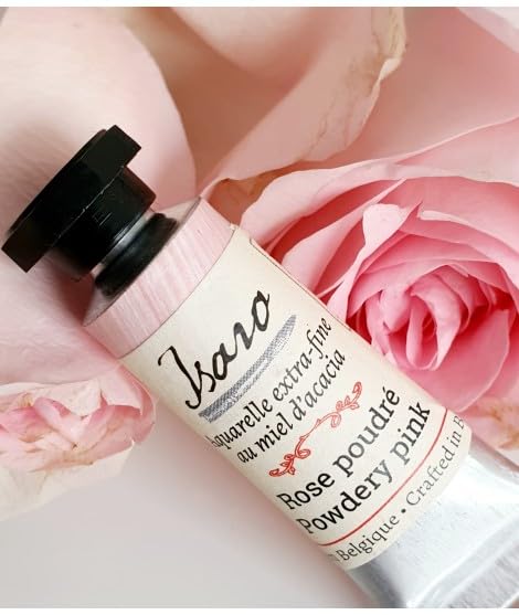 イサロ 水彩 Amazon.co.jp: isaro 透明水彩絵の具 7mlチューブ（coral rose