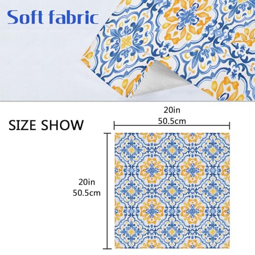 Servilletas de Tela Boho Multicolor Pack 6 50x50 cm miniatura 6